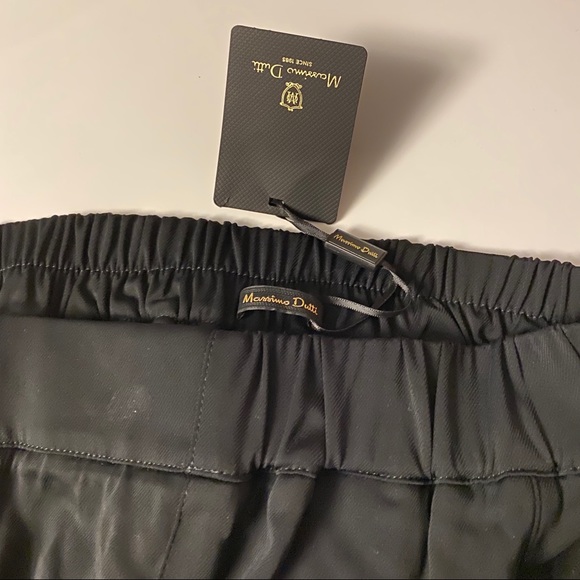 NWT Massimo Dutti black tuxedo pants SZ 42 - Picture 4 of 5